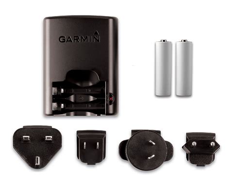 Garmin Akkuladegerät inkl 2 AA Akkus (010-11343-00) für Garmin GPS ...