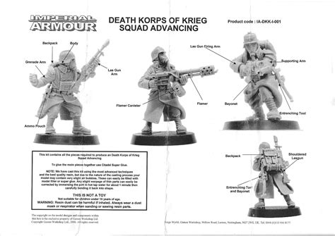 Death Korps of Krieg Infantry Squad Advancing/At Ease [Imgur] Reupload ...