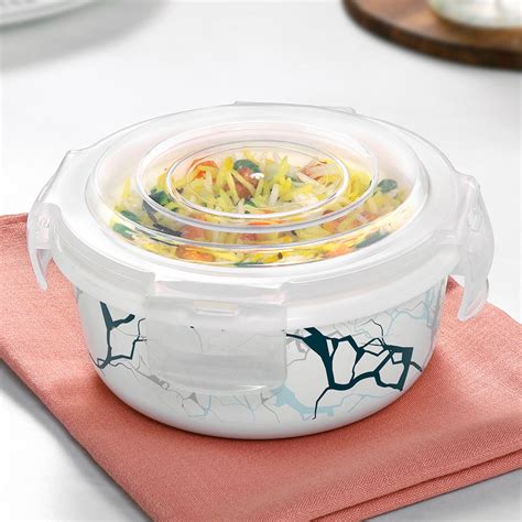 Buy Larah By Borosil Sara & Ziva Sky Klip n Store Storage Container ...