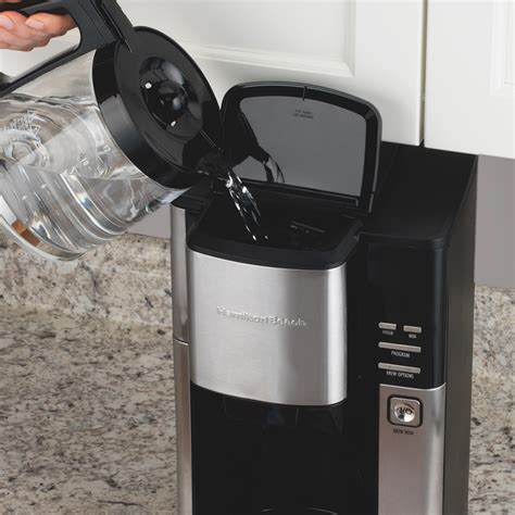 12-Cup Programmable Coffee Maker with Front-Fill Water Reservoir, Cone ...