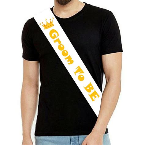 Ananta Design Gifts Groom to Be Sash, Birthday Sash, Anniversary Sash ...
