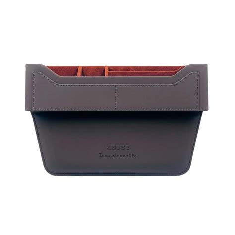 Organizer za auto sediste S velicina tamno braon - Mob-Shop