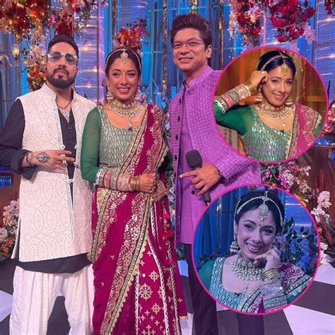 Anupama star Rupali Ganguly enters in Mika Di Voti- मीका की मेहंदी की ...