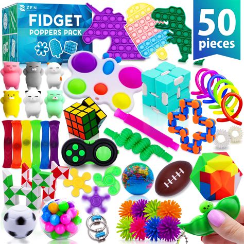 Buy 50 Pcs Fidget Toys Pack - Kids Stocking Stuffers Gifts for Kids ...