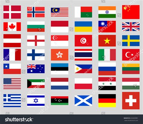 257 Flags of the World 的图像结果