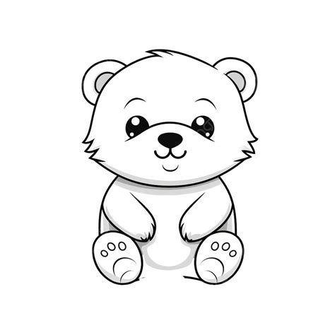 Bear Cute Drawing PNG, Vector, PSD, and Clipart With Transparent ...