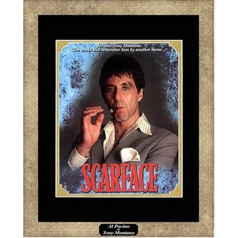Scarface Movie Memorabilia Al Pacino as Tony Montana | Ubuy India