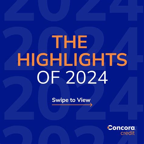 As we wrap up 2024, let's look back at ways we at Concora Credit helped ...