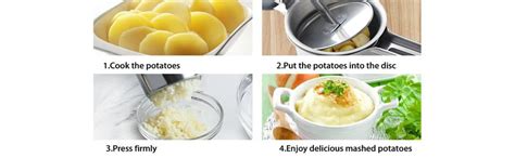 Buy EVK® Stainless Steel Potato Ricer Potato Masher Fruit, Vegetable ...