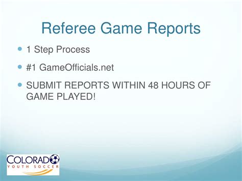 Whole Game System Referee Reporting 的图像结果