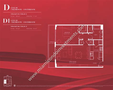 1100 Millecento Floor Plans