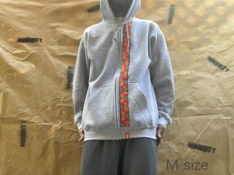 パターンオーダー/Vintage ribbon Full Zip Hooded Sweat/col. GRY /MINORITY BRAND ...
