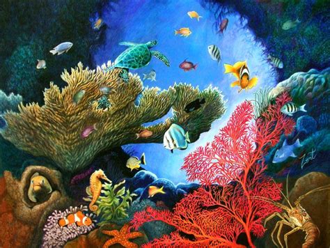 Image result for Coral Reef Drawing Tutorial