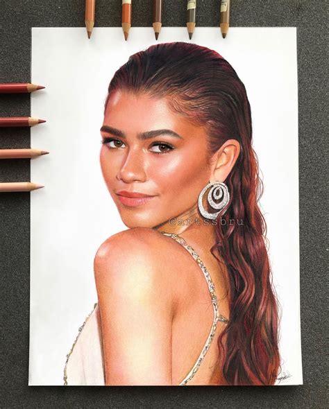 Drawing Of Zendaya