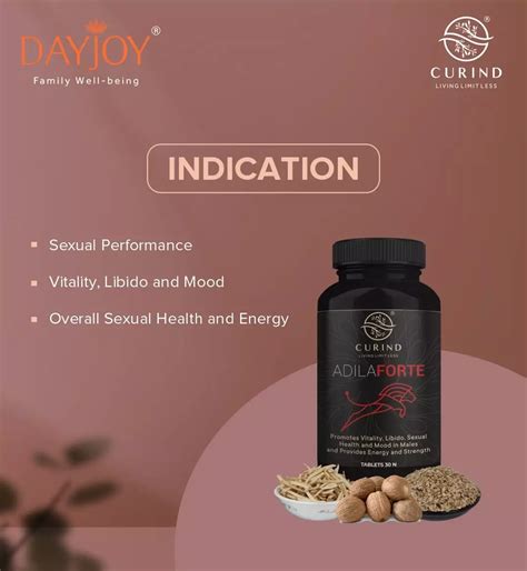 Buy Adila Forte (30 Tab) Online | Natural Pills For Men's Sexual Health