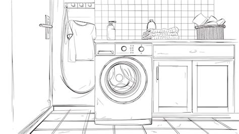 Image result for Washing Machine Prototype Drawing