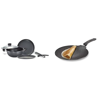 Buy Prestige Omega Select Plus Residue Free Non-Stick Kitchen Set, 3 ...