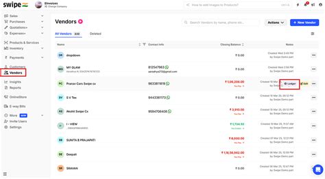 In the vendor ledger shows closing balance, but that closing balance ...