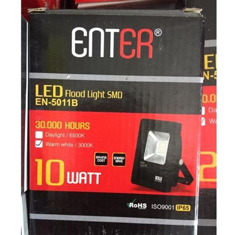 Jual LAMPU SOROT LED 10W TEMBAK TAMAN FLOOD LIGHT OUTDOOR PUTIH - Putih ...