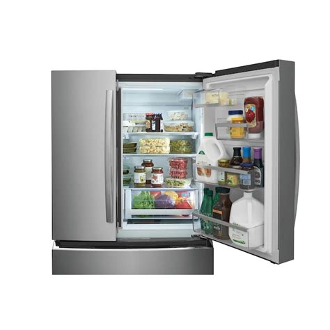 Frigidaire Gallery 27.2-cu ft 4-Door French Door Refrigerator with Ice ...