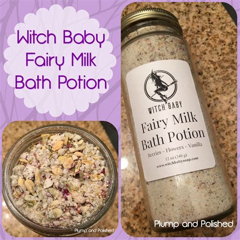 Plump and Polished: Witch Baby Soap - Fairy Milk Bath Potion