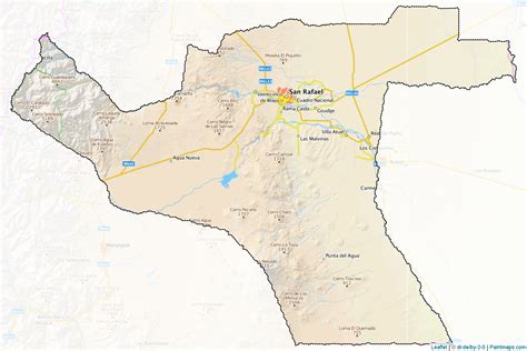 Make printable San Rafael maps with border masking (cropping) using ...