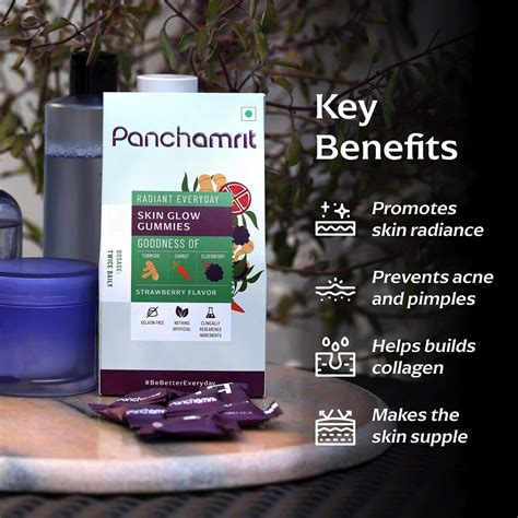 Buy PANCHAMRIT SKIN GLOW GUMMIES, 30 UNITS Online & Get Upto 60% OFF at ...