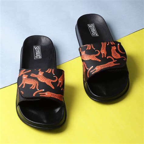 Buy funky & Stylish Printed Sliders for Men Online In India - Sexy Beast