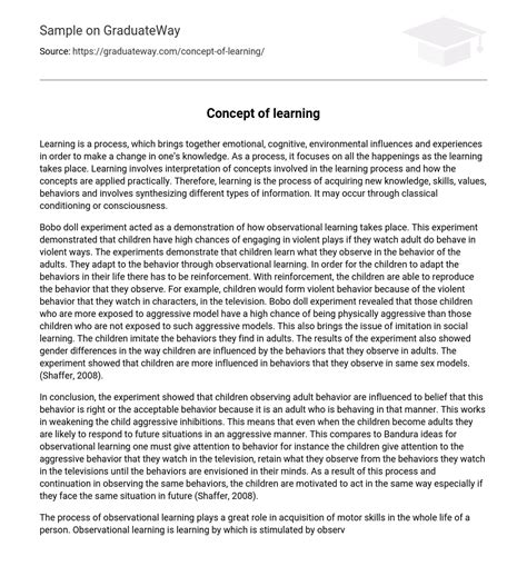 Image result for Examples for Concept Learning