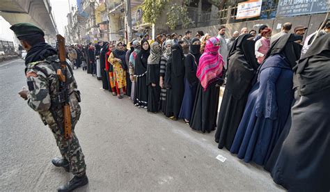 Minority-dominated seats in Delhi register highest turnout. How has CAA ...