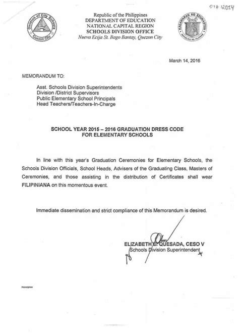 Image result for DepEd Dress Code