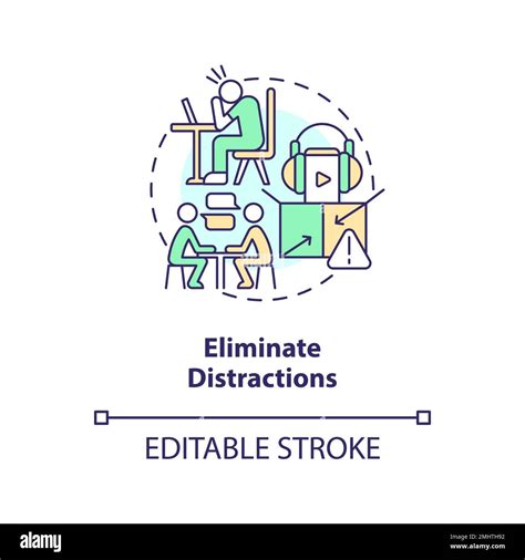 Image result for Avoid Distractions Icon