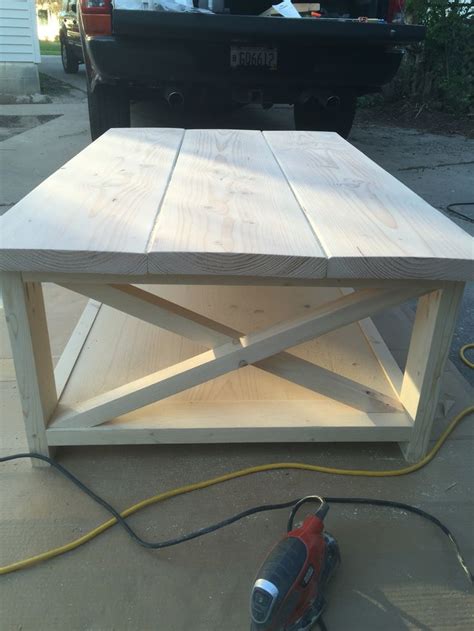Image result for Making a Rustic Coffee Table