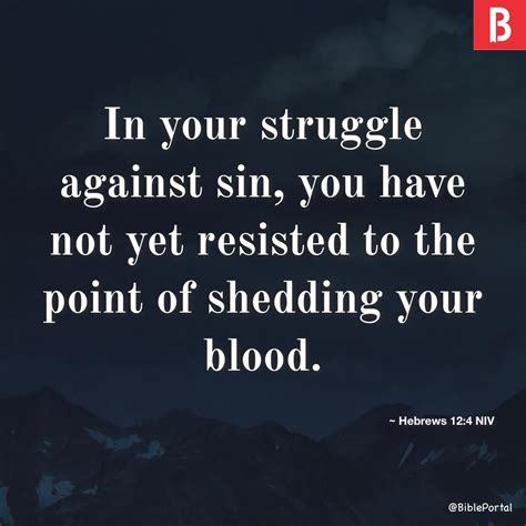 Hebrews 12:4 NIV - Bible Study, Meaning, Images, Commentaries ...