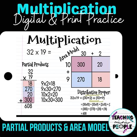 Image result for Multiply Using Partial Products