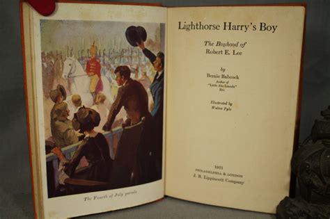 Lighthorse Harry's Boy the boyhood of Robert E Lee vintage old ...