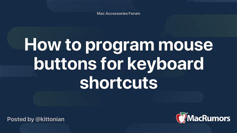 Image result for How to Programme a Keyboard Button to a Mouse Button