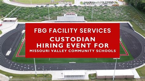 FBG Custodian Hiring Event for Missouri Valley Community Schools ...