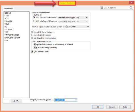Image result for System Options SolidWorks