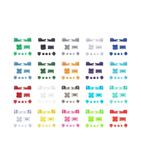 Buy Full Set Buttons A B L R LR Button Power on Off Volume Button D-Pad ...