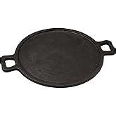 Buy Rustik Craft Pre-Seasoned Cast Iron Dosa Tawa/Crepe/Griddle Baking ...