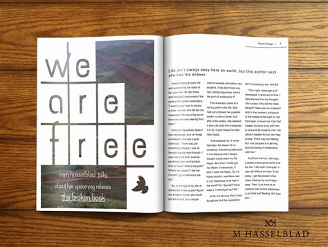 Magazine Layout Template Indesign