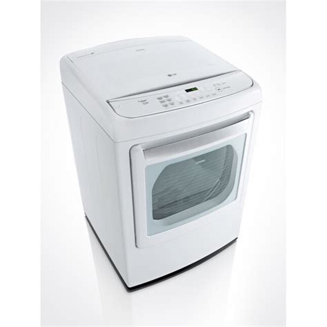 LG Reversible Side Swing Door Steam Cycle Gas Dryer (White) in the Gas ...