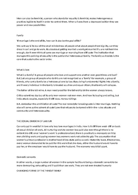 FEM 301: Examining Feminism, Family, and Social Structures - Studocu