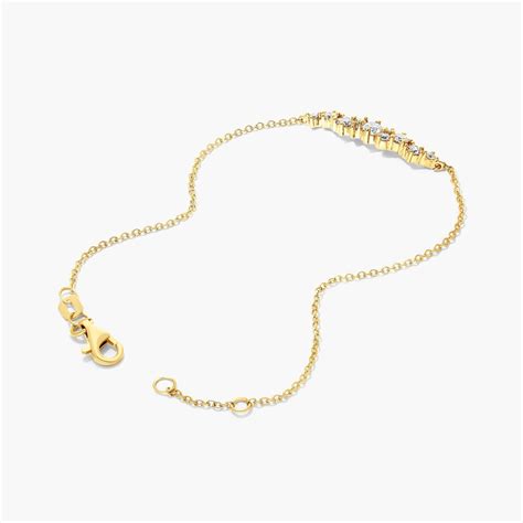 Cosmos Lab-Grown Diamond Bracelet In 14K Yellow Gold-81717y14l