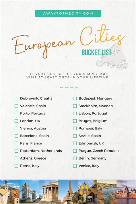 Top European Cities That You Simply Must Visit At Least Once in Your ...