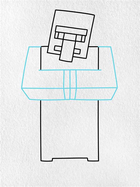 How to Draw a Minecraft Villager - HelloArtsy