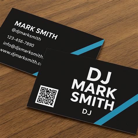 Free DJ Business Cards | 200 Printed Free with Custom Design