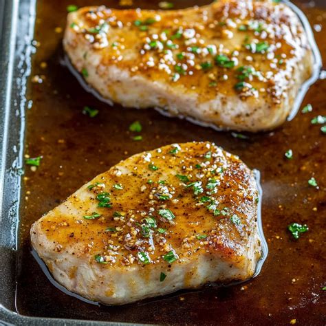 Easy Baked Honey Mustard Pork Chops Recipe - Recipes by Clare
