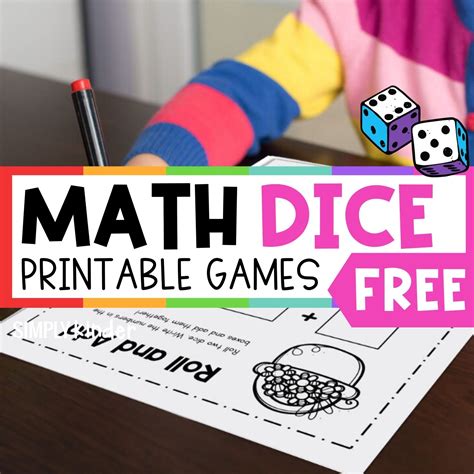 Image result for Math Games with Dice